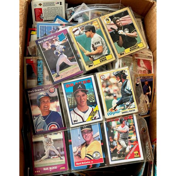 Vintage 1960-1990 BASEBALL CARDS-Major Leagues-Rookies-All Stars-More-About 1300 - Picture 1 of 16